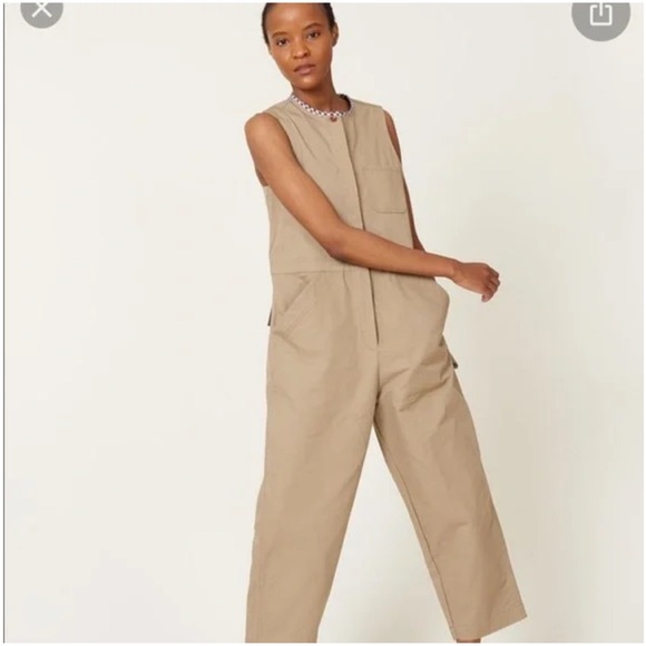 Womens Caron Callahan Tobias Jumpsuit in Gray - Picture 2 of 8
